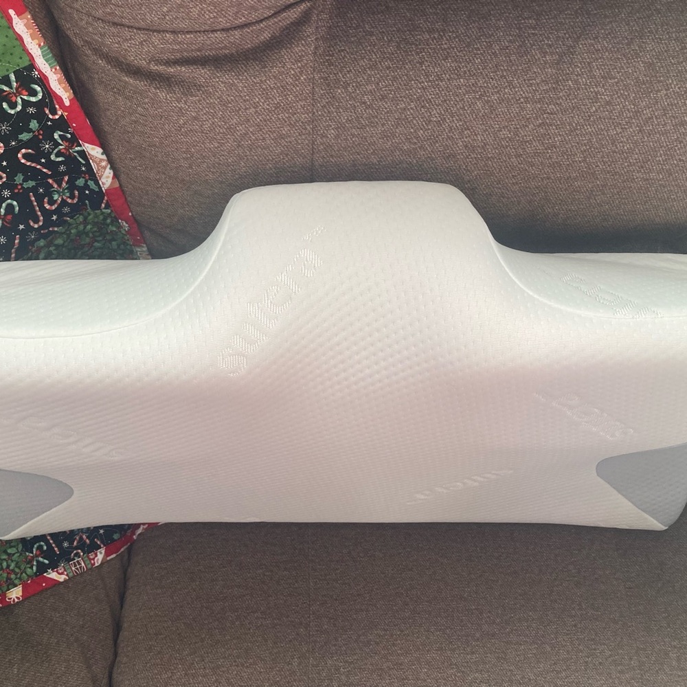 Gray Sutera Orthopedic Contour Pillow-The Dream Deep Pillow - Picture 6 of 8